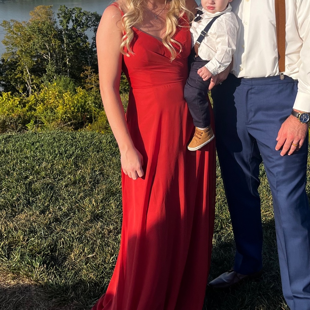 Azazie bridesmaids dress, size A8 (8). Worn once, never altered.